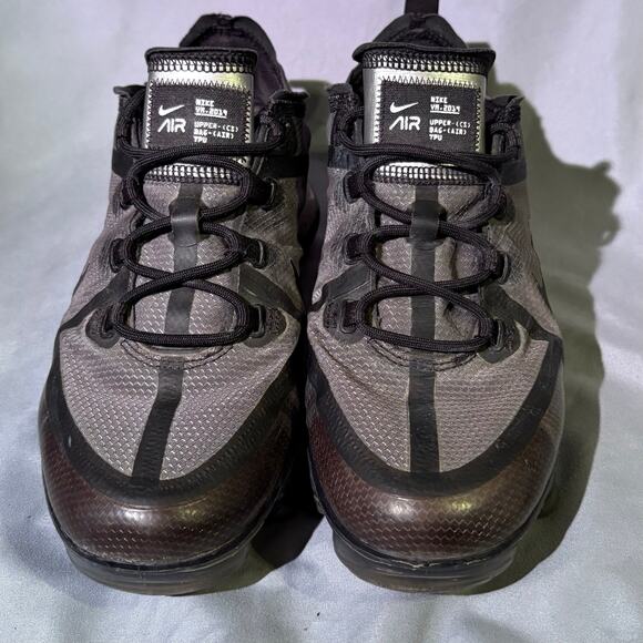 Nike Air VaporMax 2019 Black Silver Sneakers 6Y‎ (Men’s Size 6) Running Shoes - Picture 1 of 7